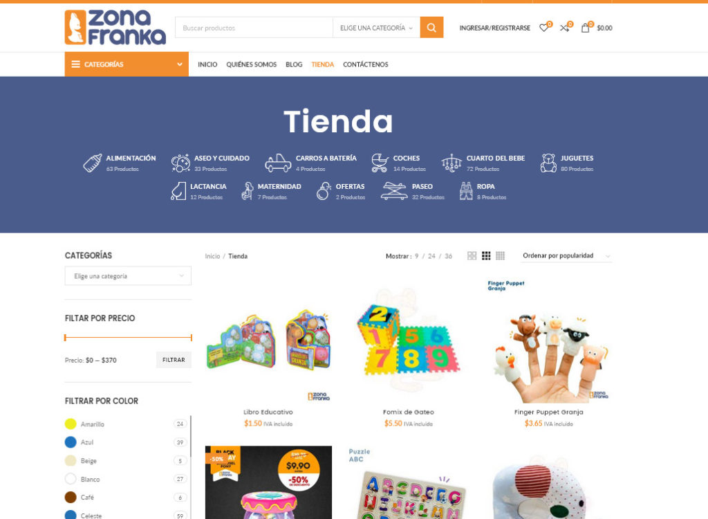 Diseño de websites santo domingo ecuador